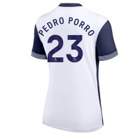 Billiga Tottenham Hotspur Pedro Porro #23 Hemma fotbollskläder Dam 2024-25 Kortärmad